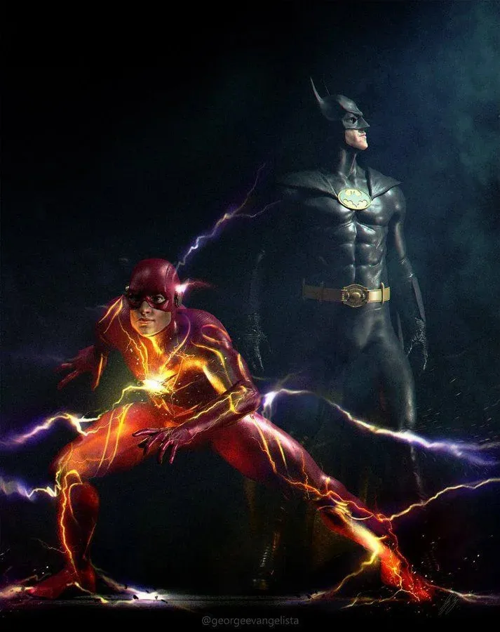 Batman – Keaton của The Flash sẽ thay thế Batman của Robert Pattinson?