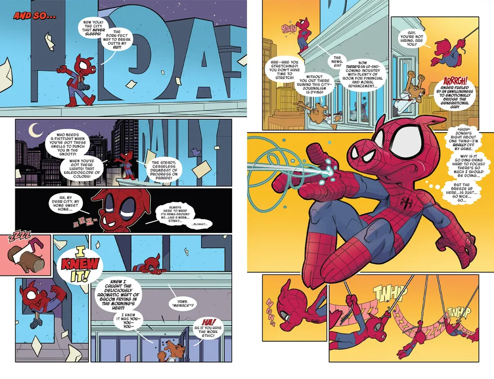 Spider-Verse: Spider-Ham – khi “Nhện” bị “Lợn” cắn