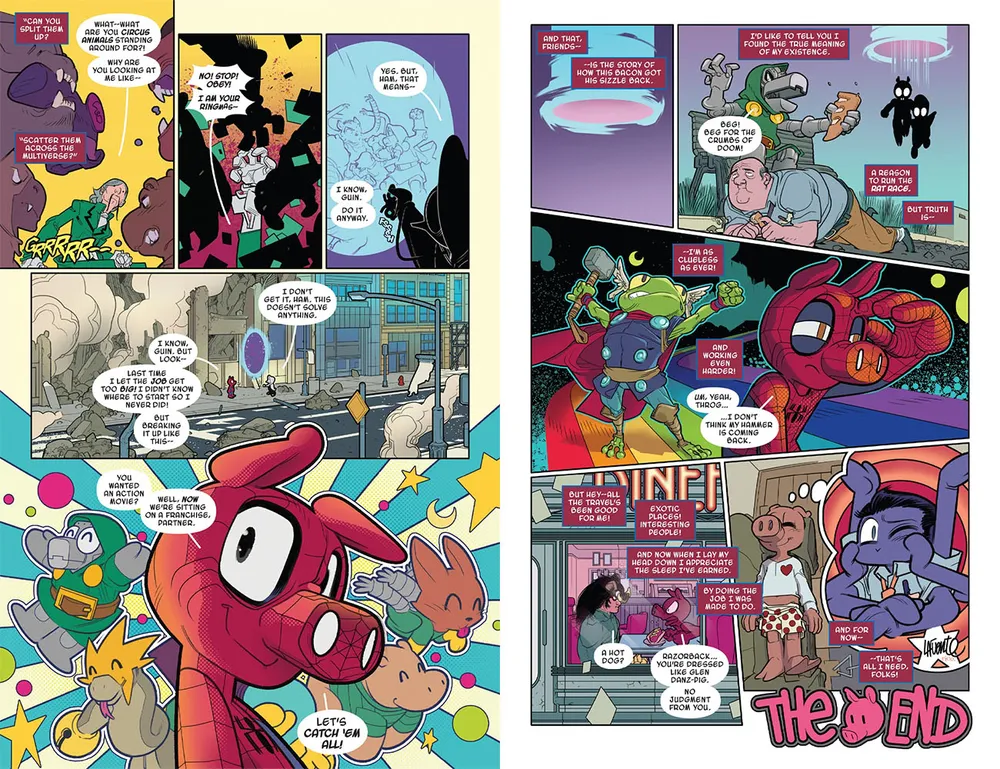 Spider-Verse: Spider-Ham – khi “Nhện” bị “Lợn” cắn