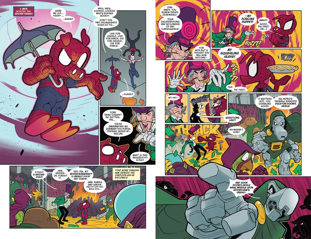 Spider-Verse: Spider-Ham – khi “Nhện” bị “Lợn” cắn