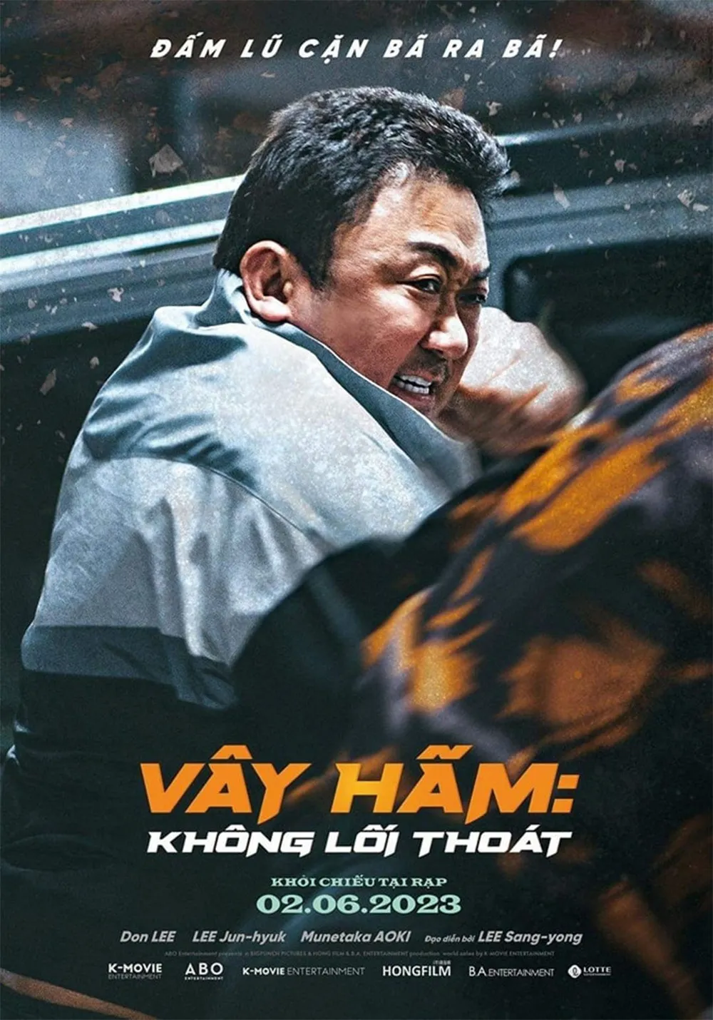 Vây Hãm: Ma Dong Seok ra tay “băm nhừ” tội phạm