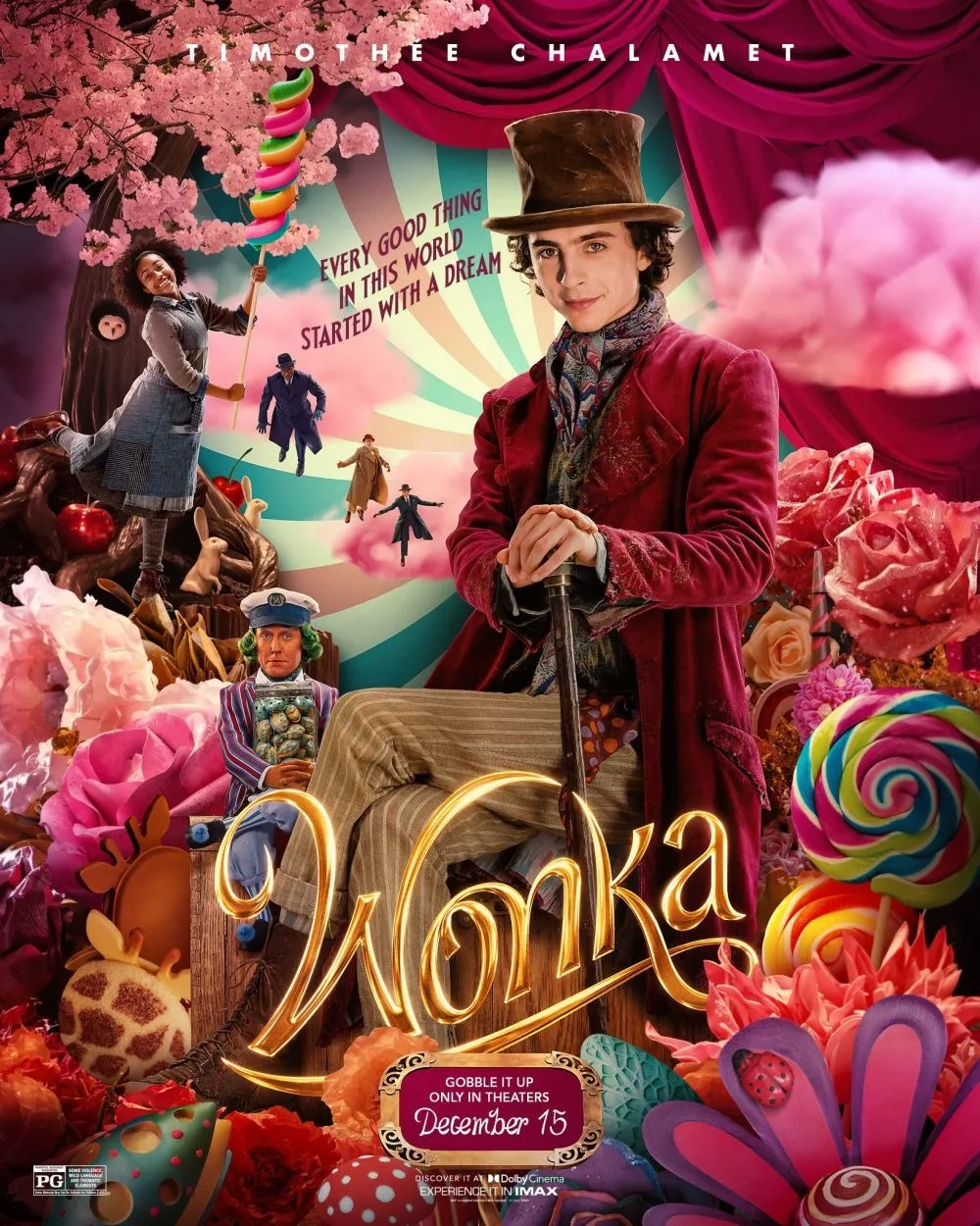 Wonka: Lạc vào thế giới socola ngọt ngào cùng Timothée Chalamet